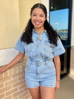 LE LIS PAITYN ROMPER - DENIM