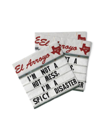 COCKTAIL NAPKINS (PACK OF 20) - SPICY DISASTER