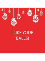 PAPERPRODUCTS DESIGN BEV - I LIKE YOUR BALLS!