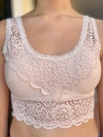 EMERSON LACE BRALETTE - BEIGE