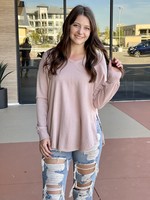 Z SUPPLY V-NECK WEEKENDER - FAWN