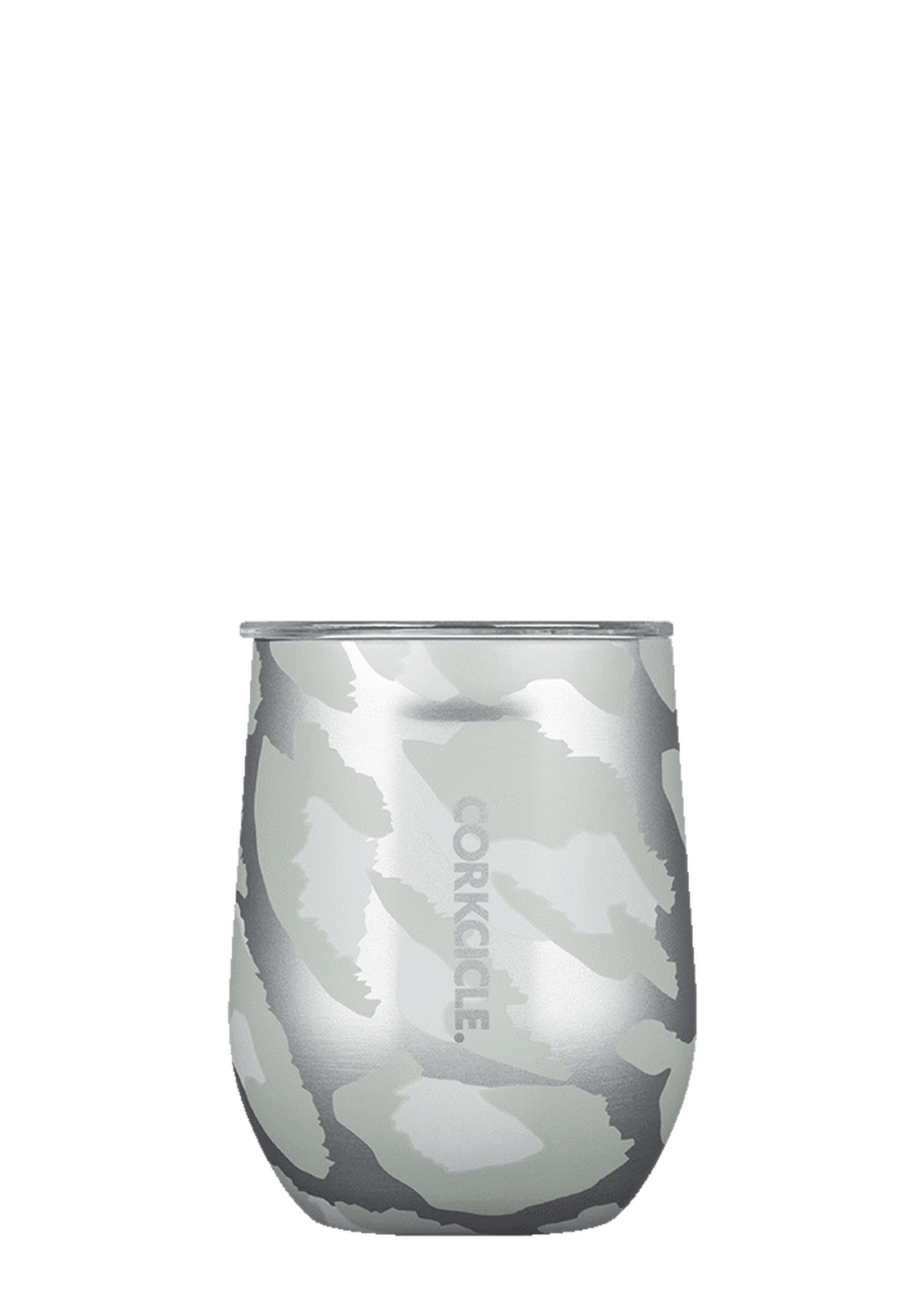 CORKCICLE STEMLESS SNOW LEOPARD 12OZ
