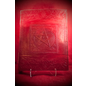 Large Pentacle in Square Journal in Red