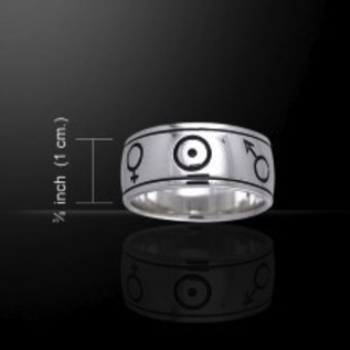 Symbols of the Universe Ring (Size 7)