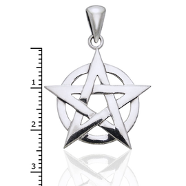 Textured Open Pentacle