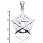 Textured Open Pentacle