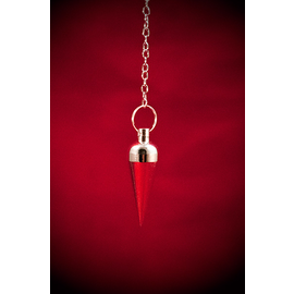 Silver Round Plain Pendulum