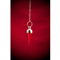 Silver Round Plain Pendulum