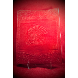 Large Dragon Journal in Red
