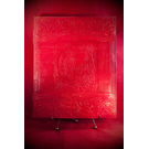 Large Raven Journal in Red
