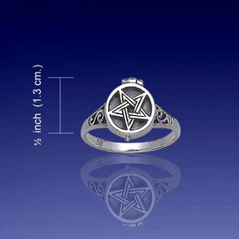 Pentacle Aroma Ring (Size 11)