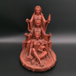 Triple Brigit Statue in Red Finish - 9 1/4 Inches Tall