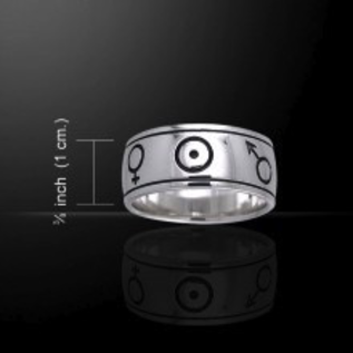 Symbols of the Universe Ring (Size 11)