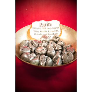Stone Spinner Raw Pyrite Chunks