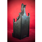 Black Madonna de Sous Terre in Black Stone Finish - 8 1/2 Inches Tall