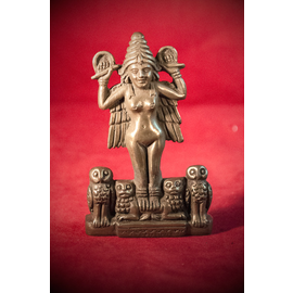 Lilith Small Statue in Cold Cast Bronze - 3 Inches Tall