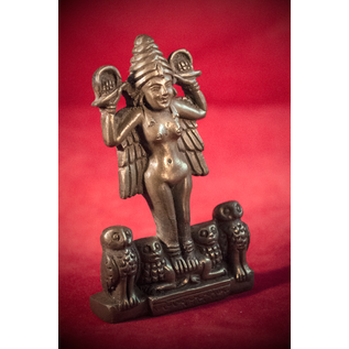 Lilith Small Statue in Cold Cast Bronze - 3 Inches Tall