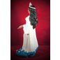 Handpainted Yemaya Dark Skin Statue - 8 Inches Tall