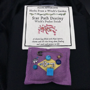 Star Path Destiny Witch’s Pocket Fetish - Herbs from a Witch’s Garden
