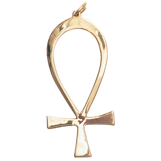 Egyptian Ankh Charm Pendant for Health, Prosperity, and Long Life