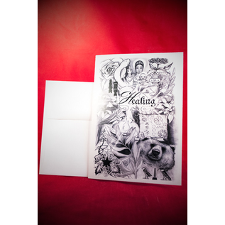 Greeting Card - Healing Spell by Sabrina the Inkwitch