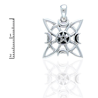 Elemental Star with Pentacle and Moonstone