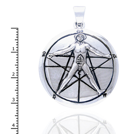 Vitruvian Man Pendant