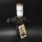 Old New Orleans Voodoo Doll in Black