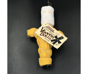 Old New Orleans Voodoo Doll in Yellow - Hex: Old World Witchery