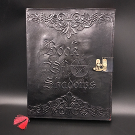 Large Book of Shadows Journal in Black