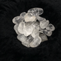 Stone Spinner Clear Quartz Crystal Tumbled