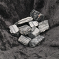 Stone Spinner Raw Black Tourmaline