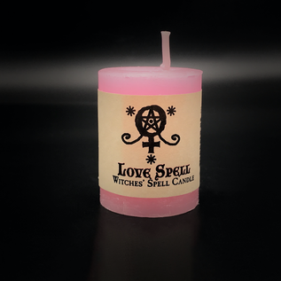 Hex Votive Candle - Love Spell