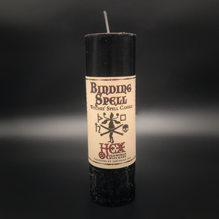 Hex Pillar Candle - Binding Spell