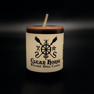 Hex Votive Candle - Clean House