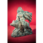 Freya on Boar in Blue Verdigris Finish - 5 1/2 Inches Tall
