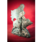 Freya on Boar in Blue Verdigris Finish - 5 1/2 Inches Tall