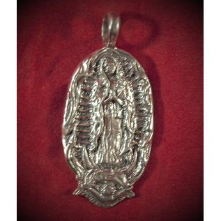 Guadalupe Pendant in Silver