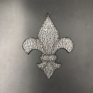 Stained Glass Fleur De Lis