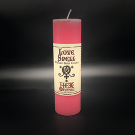 Hex Pillar Candle - Love Spell