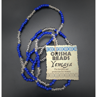 Yemaya Orisha Beads