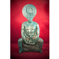 Satyr Herne Statue in Green Finish - 9 Inches Tall