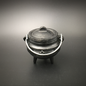 Baby Witch Pot Cauldron and Votive Holder with Pentagram