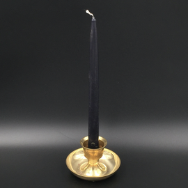 12 Inch Black Taper Candle