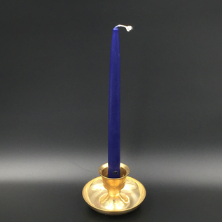 12 inch Blue Taper Candle