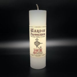 Hex Pillar Candle - Ward of Protection