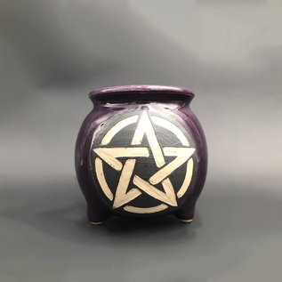 Upright Pentagram Cauldron Mug without Handle