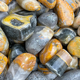Stone Spinner Bumble Bee Jasper