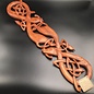 Celtic Stag Knot Wall Hanging in Mahogany