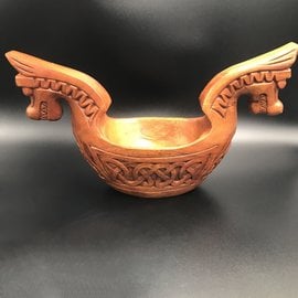 Viking Ale Bowl in Mahogany